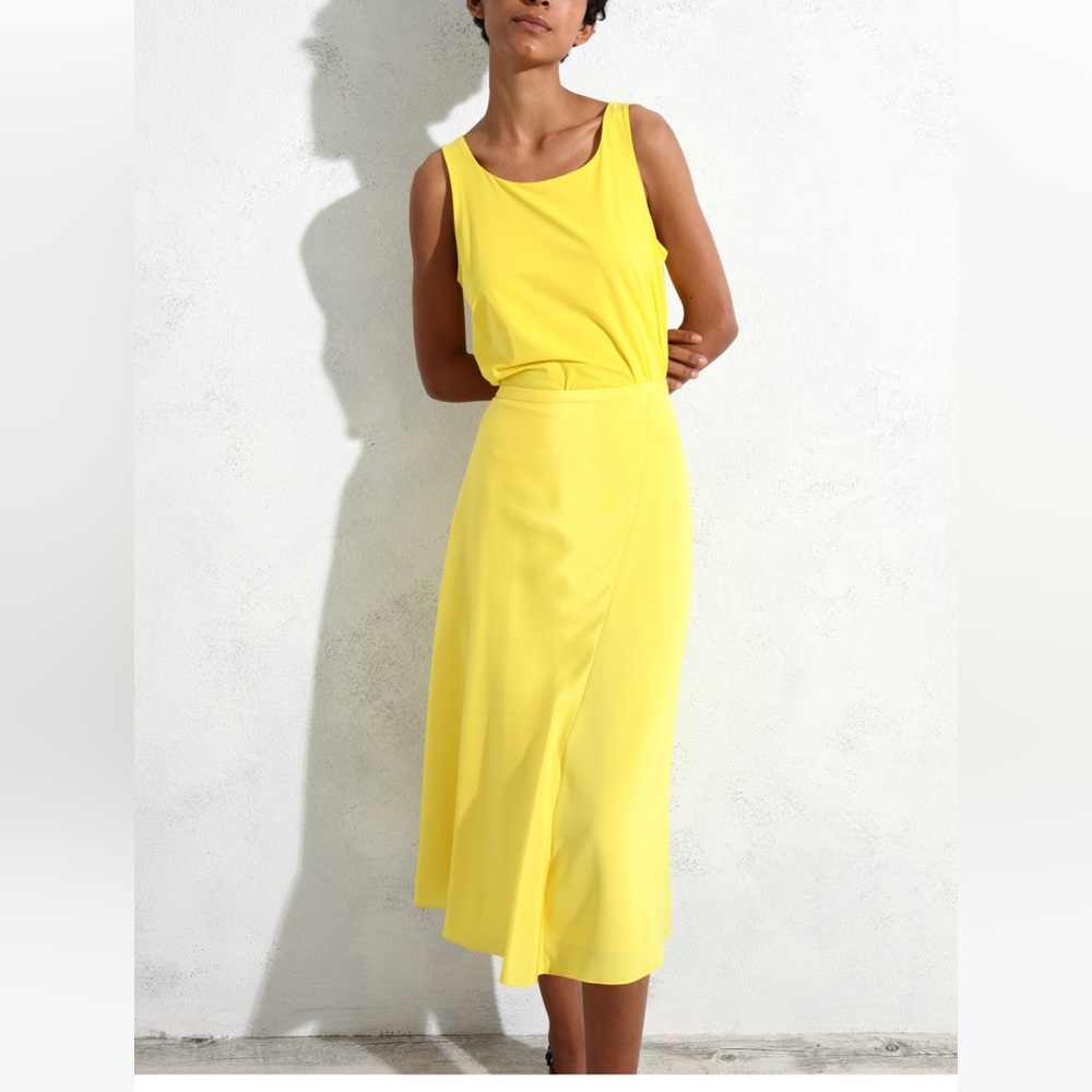 SOLD!Sportmax Lable-cut Fitted Jersey Top & Matching Skirt Set(2 pieces) - Picture 1 of 17